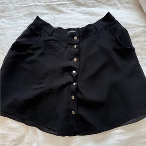 Club Monaco Classic Black Skirt